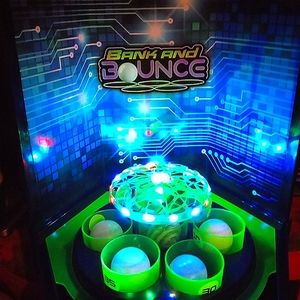 Mini electronic skee ball machine